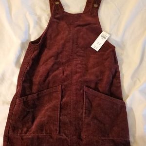 Abercrombie jumper dress vintage New with tags